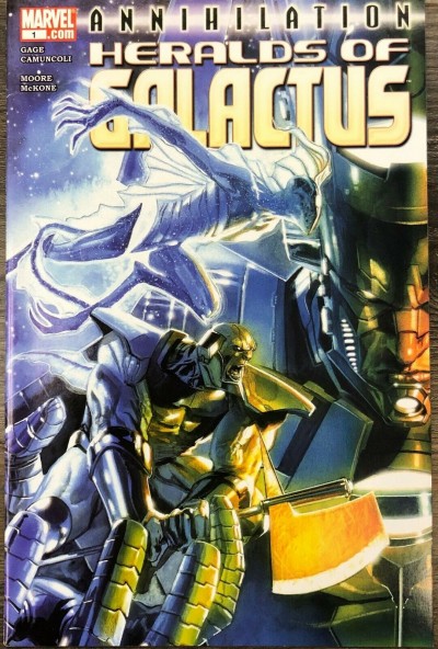 Annihilation Heralds of Galactus (2007) #1 of 2 VF (8.0) Silver Surfer Terrax 