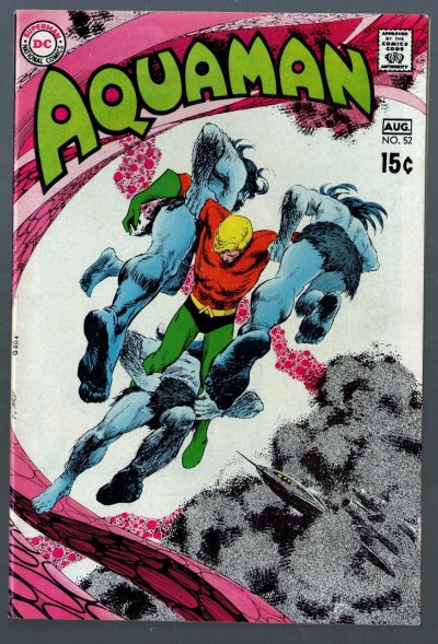 Aquaman (1962) #52 VF- (7.5) Deadman back up story with Neal Adams art