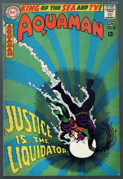 Aquaman (1962) with Aqualad #38 FN+ (6.5)