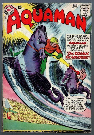 Aquaman (1962) with Aqualad #12 FN- (5.5) 