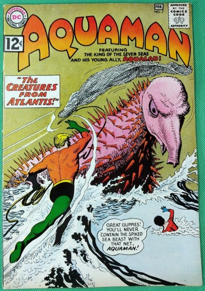 Aquaman (1962) with Aqualad #7 FN/VF (7.0) 