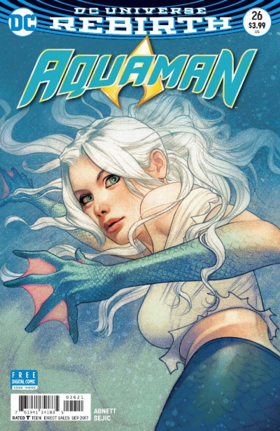 Aquaman (2016) #26 VF/NM Joshua Middleton Dolphin Variant DC Universe Rebirth 