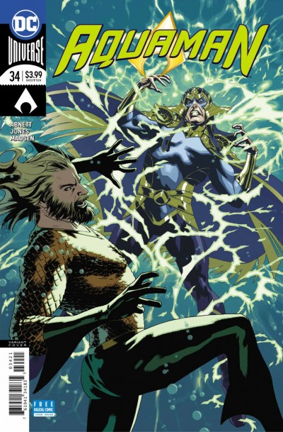 Aquaman (2016) #34 VF/NM Joshua Middleton Variant Cover