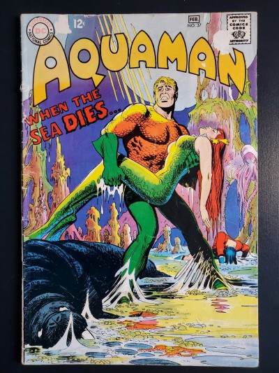 AQUAMAN #37 (1967) G (2.0) MERA COVER 1ST SCAVENGER NICK CARDY COVER/ART |