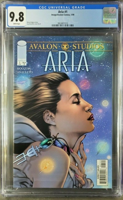 Aria #1 (1999) CGC 9.8 WP w/ free reader Jay Anacleto 1st major work 3824801010|