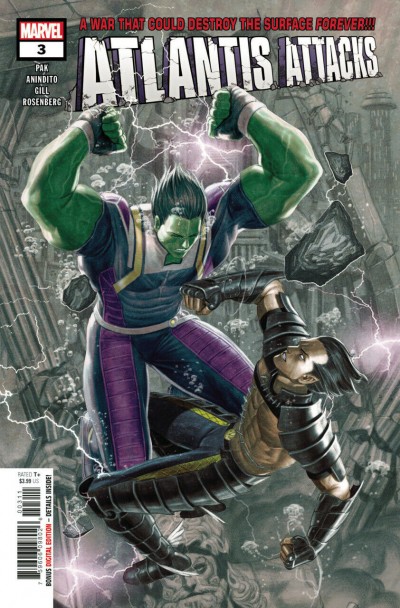 Atlantis Attacks (2020) #3 NM (9.4) Rock-He Kim Regular Cover A Marvel Comics