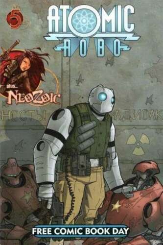 Atomic Robo (2008) #1 VF/NM FCBD Free Comic Book Day Red 5 Comics