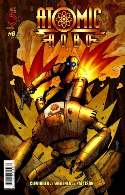 Atomic Robo (2007) #6 of 6 VF+ - VF/NM Red 5 Comics