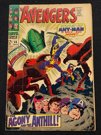 Avengers (1963) #46 GD/VG (3.0) Return of Ant-Man