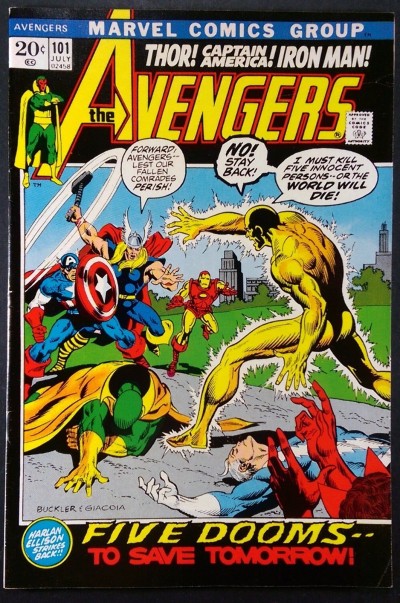 Avengers (1963) #101 VF- (7.5) Harlan Elison story