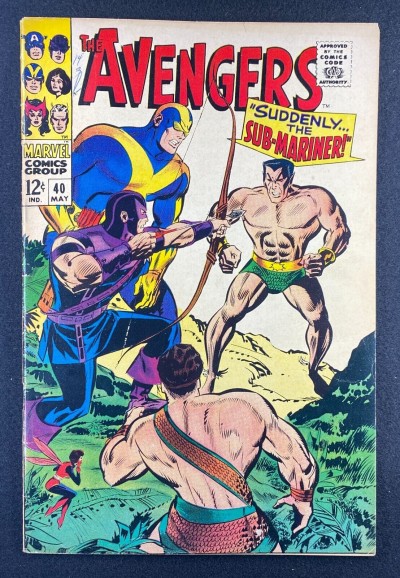 Avengers (1963) #40 FN/VF (7.0) Sub-Mariner Don Heck