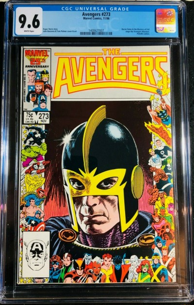 Avengers (1963) #273 CGC 9.6 Under Siege Part 4 of 8 (1400627007)