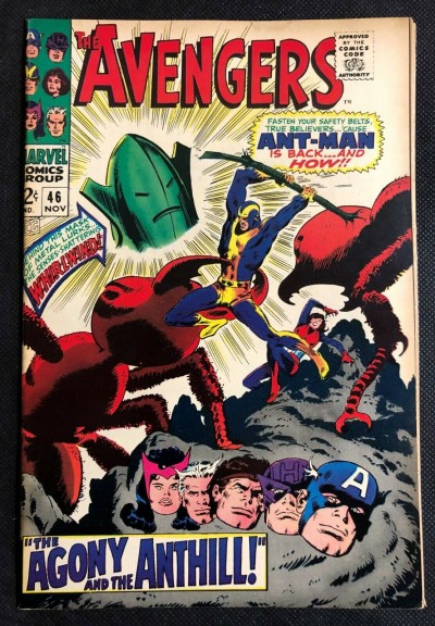 Avengers (1963) #46 VF- (7.5) John Buscema Whirlwind