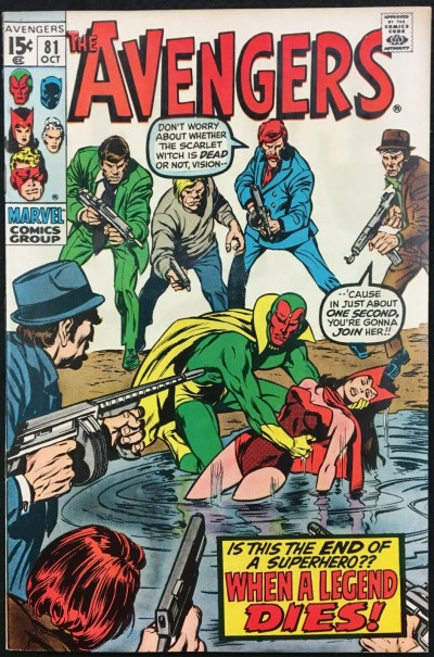 Avengers (1963) #81 VF+ (8.5) 