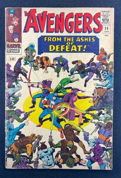 Avengers (1963) #24 VG (4.0) Kang the Conqueror Don Heck
