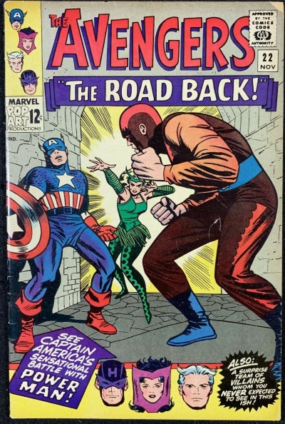 Avengers (1963) #22 VG+ (4.5) Power Man & Enchantress cover