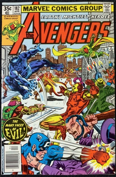 Avengers (1963) #182 VF+ (8.5) 