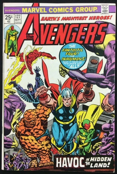 Avengers (1963) #127 FN/VF (7.0) Inhumans app