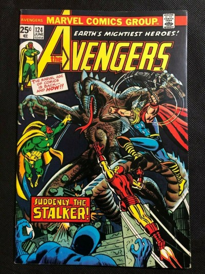 Avengers (1963) #124 VF+ (8.5) John Romita 1st Appearance Star Stalker