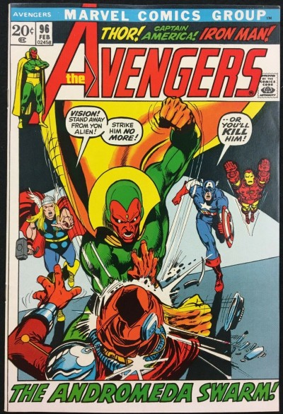 Avengers (1963) #96 NM- (9.2) Kree-Skrull War part 8 of 9 Neal Adams cover & art