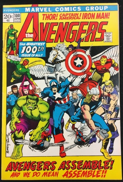 Avengers (1963) #100 VF- (7.5) Barry Smith cover & art