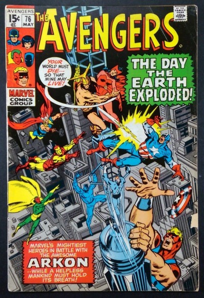 Avengers (1963) #76 FN- (5.5) 