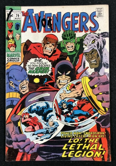 Avengers (1963) #79 VG (4.0) Lethal Legion