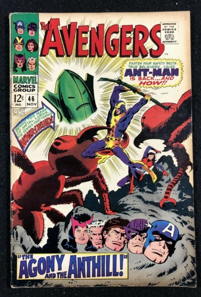 Avengers (1963) #46 FN- (5.5) Return of Ant-Man