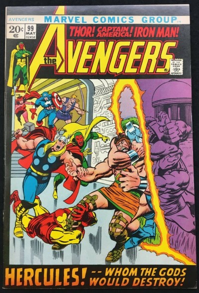 Avengers (1963) #99 VF- (7.5) Barry Smith cover & art
