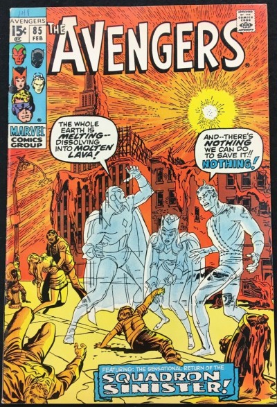 Avengers (1963) #85 VF- (7.5) 1st appearance Squadron Supreme