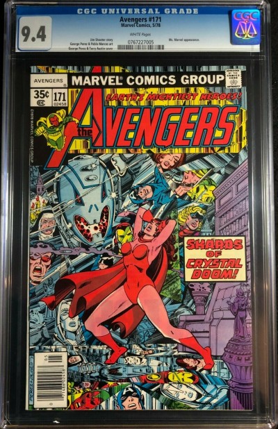Avengers (1963) #171 CGC 9.4 Korvac Saga Part 6 of 12 (0767227005)