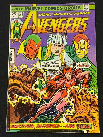 Avengers (1963) #128 FN+ (6.5) Agatha Harkness Appearance Sal Buscema