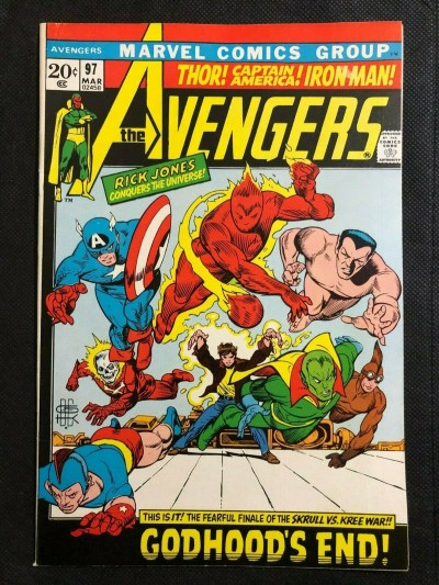 Avengers (1963) #97 VF (8.0) Gil Kane