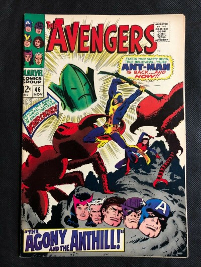 Avengers (1963) #46 VF (8.0) John Buscema Whirlwind