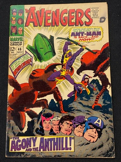 Avengers (1963) #46 VG (4.0) Return of Ant-Man John Buscema