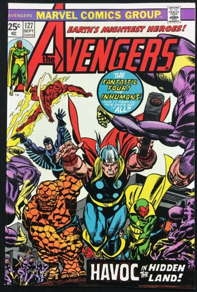 Avengers (1963) #127 NM (9.4) 1st appearance Ultron-7 