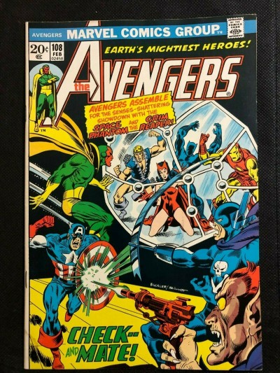 Avengers (1963) #108 FN+ (6.5) Rich Buckler