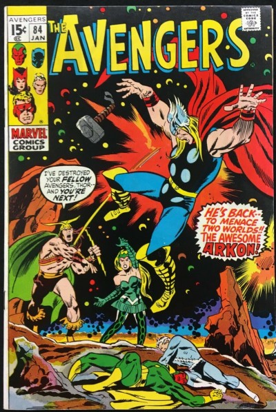 Avengers (1963) #84 VF (8.0) versus Enchantress 
