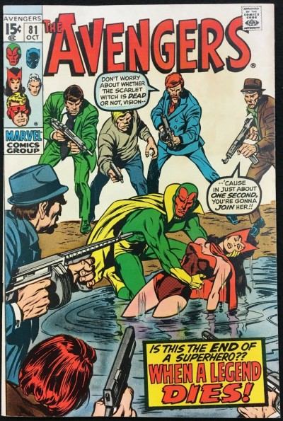 Avengers (1963) #81 FN- (5.5) 