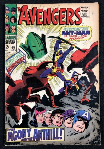 Avengers (1963) #46 VG (4.0) Return of Ant-Man