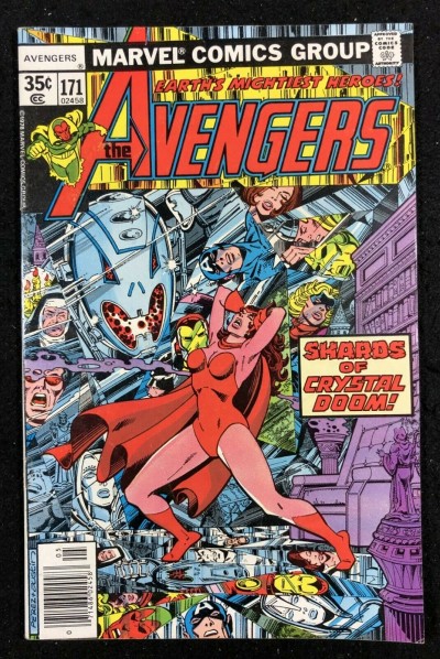 Avengers (1963) #171 FN+ (6.5) Korvac Saga Part 5 of 11