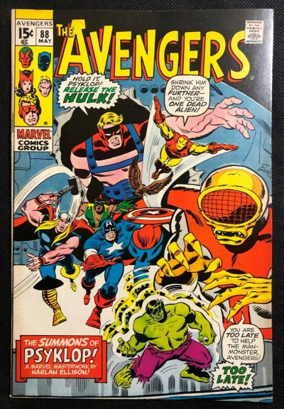 Avengers (1963) #88 VF+ (8.5) John Buscema