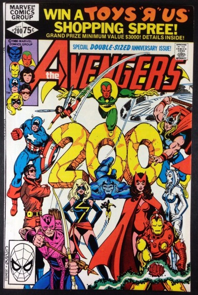 AVENGERS (1963) #200 VF/NM (9.0) GEORGE PEREZ COVER AND ART 