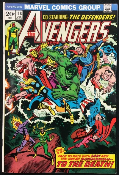 Avengers (1963) #118 NM- (9.2) Avengers Defenders War part 8 of 8