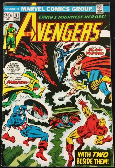Avengers (1963) #111 FN+ (6.5) X-Men Magneto