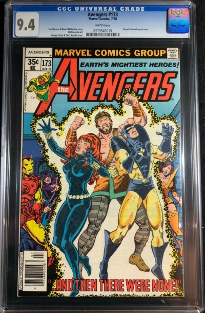 Avengers (1963) #173 CGC 9.4 Korvac Saga Part 8 of 12 (0779543015)