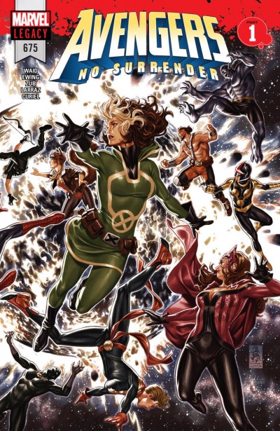 Avengers (2016) #675 VF/NM-NM Lenticular Cover 
