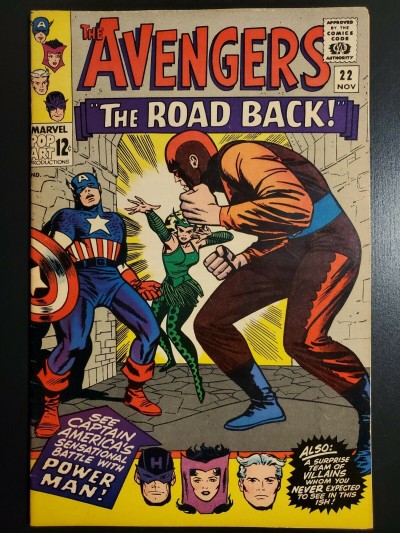 Avengers #22 (1968) VF- (7.5) Power Man Wood Inks |