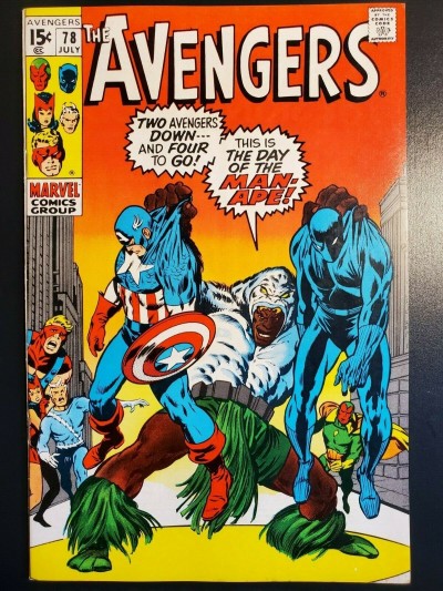 Avengers #78 (1970) VF+ (8.5) 1st Appearance Lethal Legion|