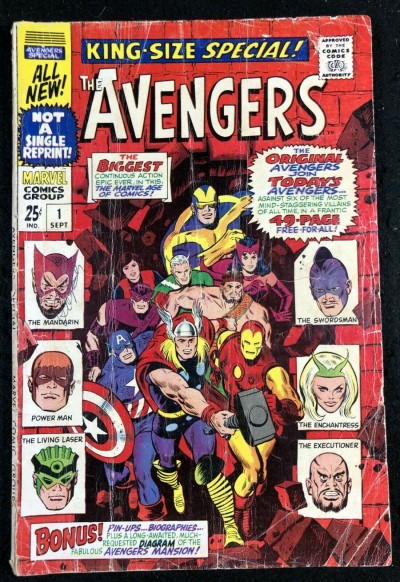 Avengers Annual (1967) #1 FR/GD (1.5)